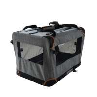 durable steel frame dog soft carrier