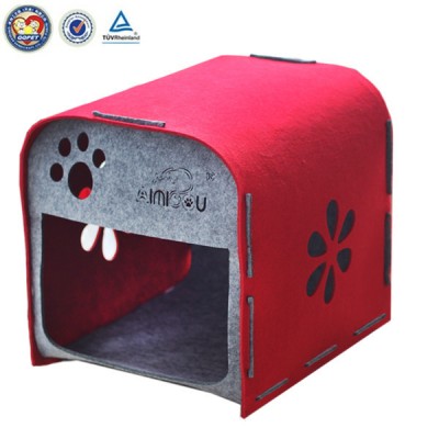 QQFactory rain cover for pet house & pet houses for cats & pet houses for dogs