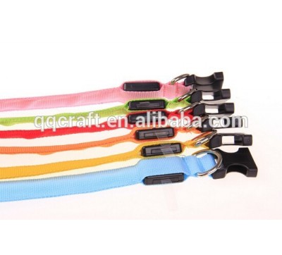 China Professional Manufacturer LED flashing dog collar leather dog collar dog training collar